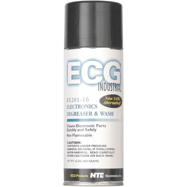 Main product image for ECG RX201-16 Electronics Degreaser & Wash 16 oz. 341-504